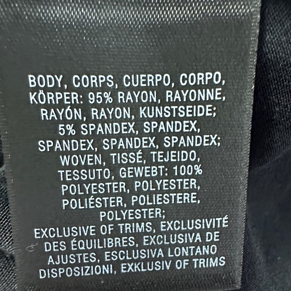 Meadow Rue Anthropologie Eleri Black Pleated Blouse Size XS - Picture 8 of 9